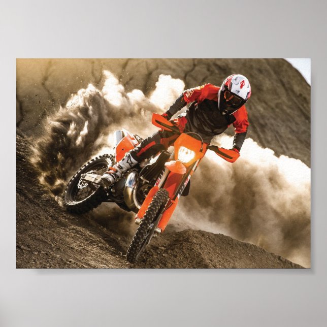 Póster Motocross Rider (Frente)