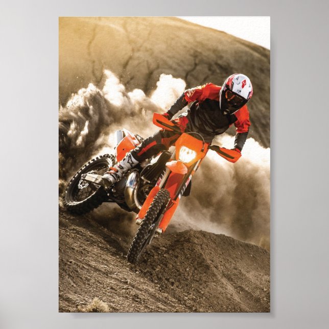 Póster Motocross Rider (Frente)