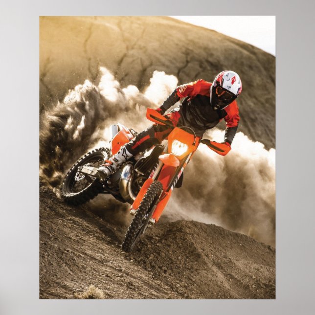 Póster Motocross Rider (Frente)