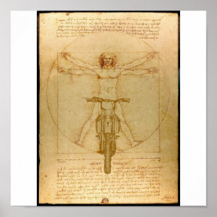 Póster Motocross Supercross Freestyle de Bicicleta de Mot