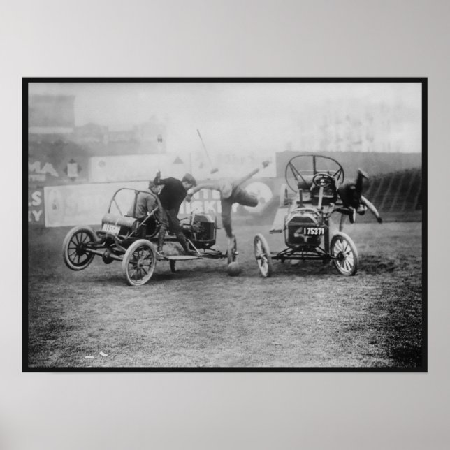 Póster Motodeportes de auto deportivo "Auto Polo" (Frente)