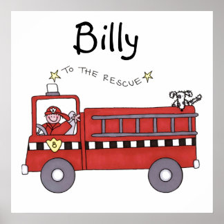 Póster Motor de fuego