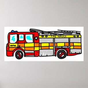 Póster Motor de fuego