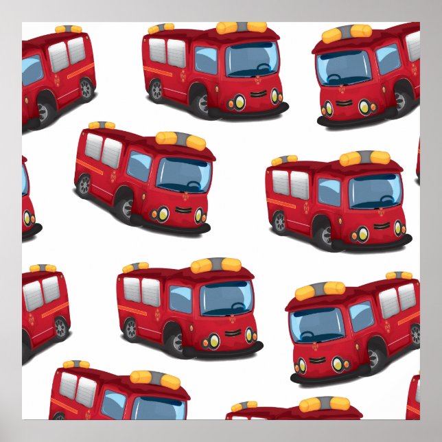 Póster Motor de fuego (Frente)