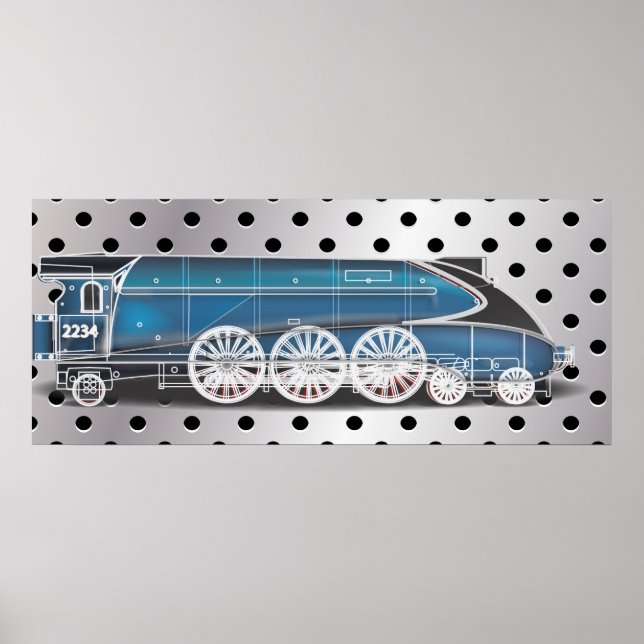 Póster Motor de vapor (Frente)