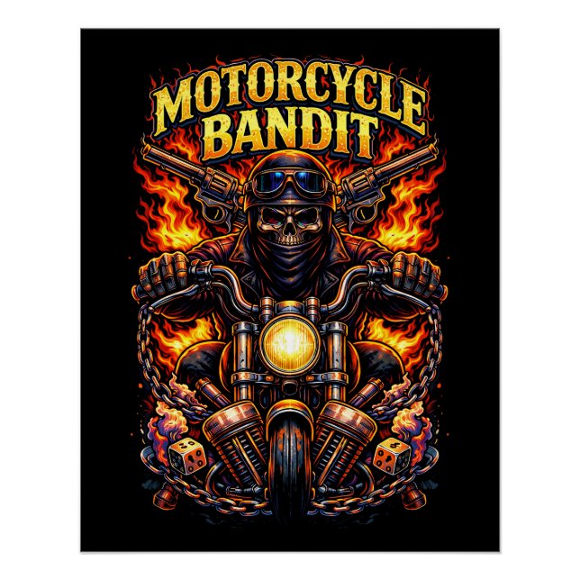 Póster Motorcycle Bandit (Anverso)
