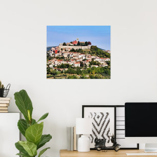 Póster Motovun Croacia