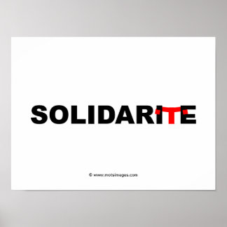 Póster © motsimages: Solidaridad