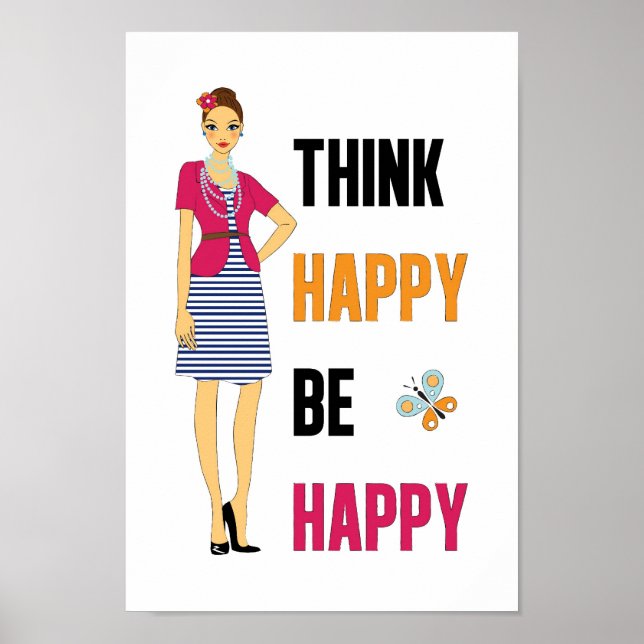 Póster Motto print 1 (Frente)