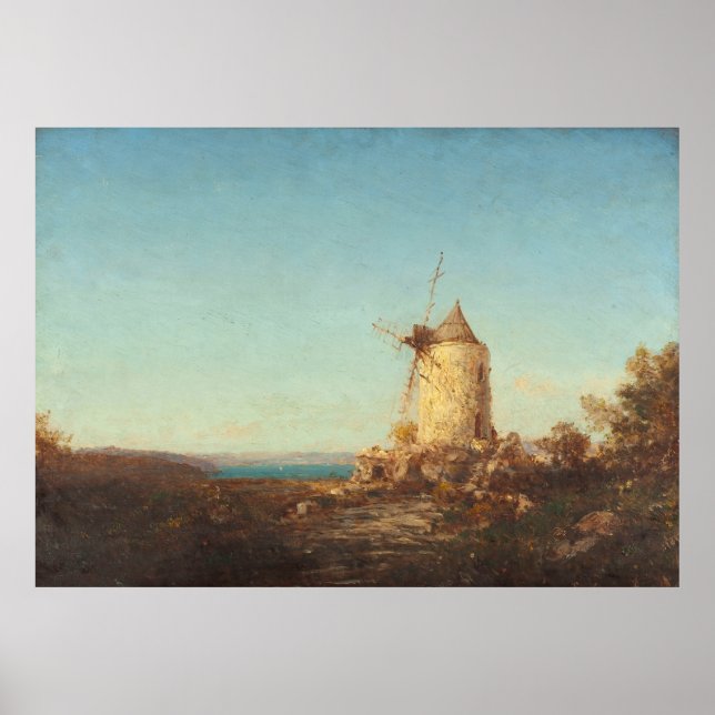 Póster Moulin De Saint-Miter, Près De Martigues (Frente)