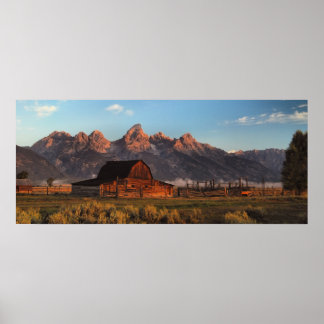 Póster Moulton Barn