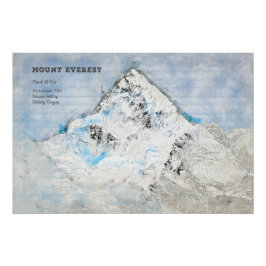 Póster Mount Everest