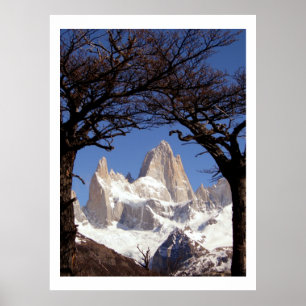 Póster Mount Fitz Roy Patagonia