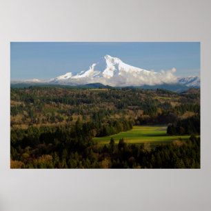 Póster Mount Hood, Jonsrud Viewpoint, Sandy, Oregon