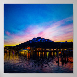 Póster Mount Pilatus