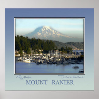 Póster Mount Rainier
