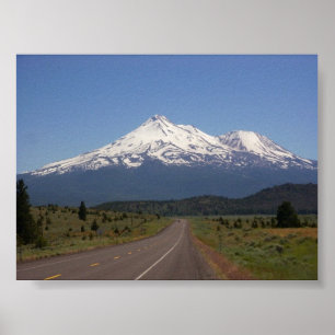 Póster Mount Shasta, California