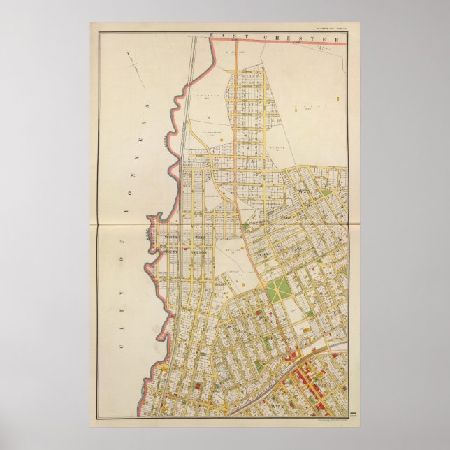 Póster Mount Vernon Westchester County NY (Frente)