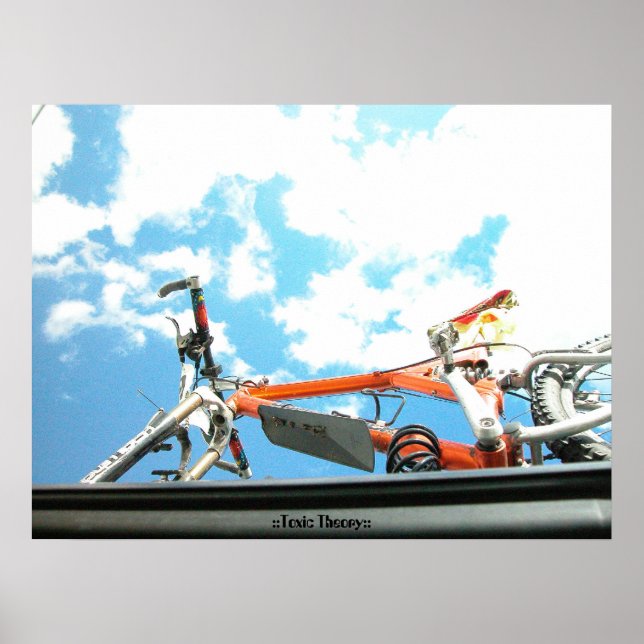 Póster Mountain Biker Heaven (Frente)
