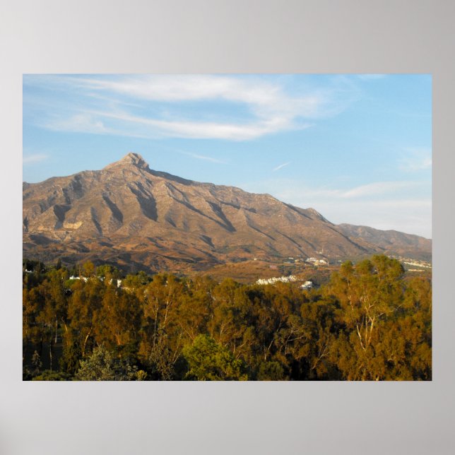 Póster Mountain in the Sierra Blanca range (Frente)