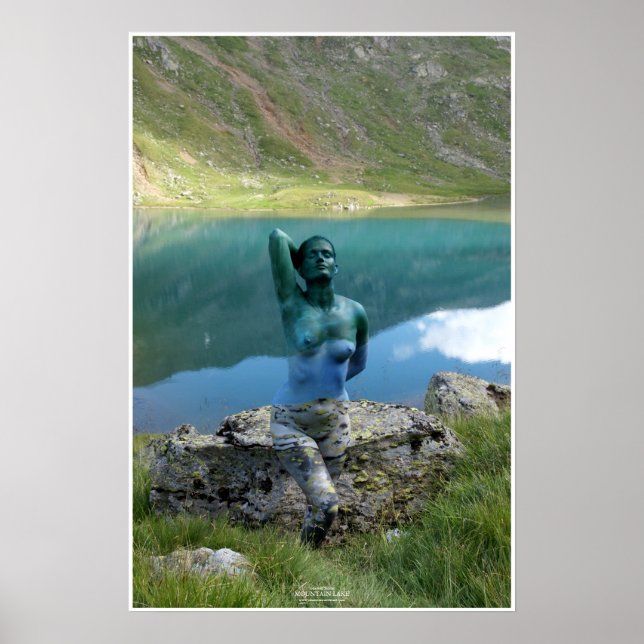 Póster Mountain Lake by Johannes Stötter (Frente)