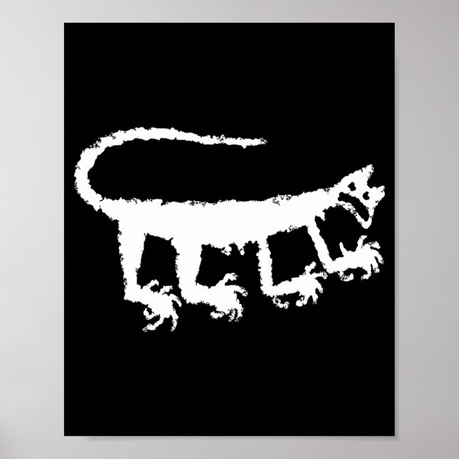 Póster Mountain Lion Petroglyph _1  (Frente)