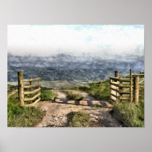 PÓSTER MOUNTAIN ROAD