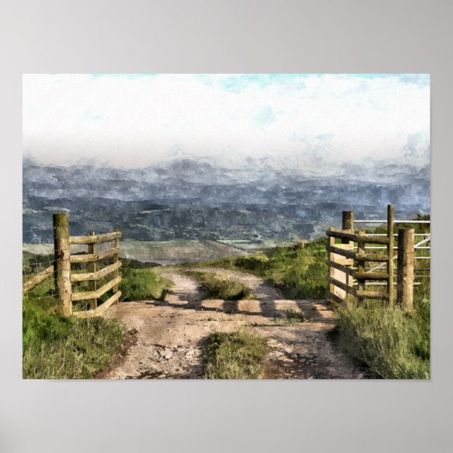 PÓSTER MOUNTAIN ROAD (Frente)