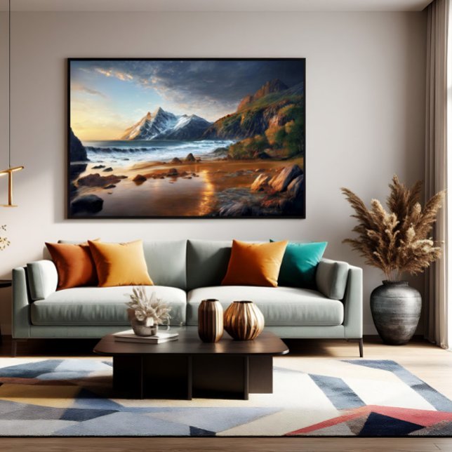 Póster Mountain Sunset (Subido por el creador)