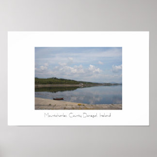 Póster Mountcharles, condado de Donegal, Irlanda.