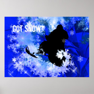 Póster Movilización de nieve en la Avalanche