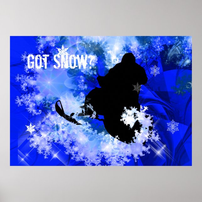 Póster Movilización de nieve en la Avalanche (Frente)