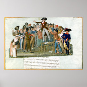 Póster Movimiento en el jardín del Palais Royal