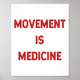 Póster Movimiento es Poster de Inspiración para el Trabaj