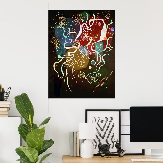 Póster Movimiento | Kandinsky | (Oficina en casa)