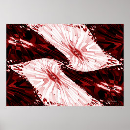 Póster Movimiento - Rojo en rojo