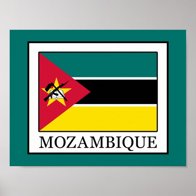 Póster Mozambique (Frente)