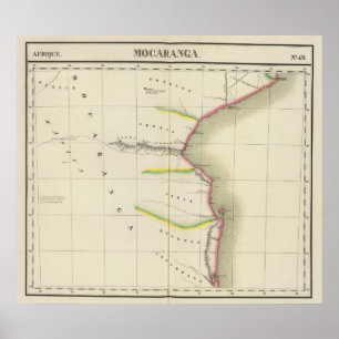Póster Mozambique, Zimbabwe 49