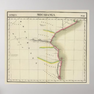 Póster Mozambique, Zimbabwe 49
