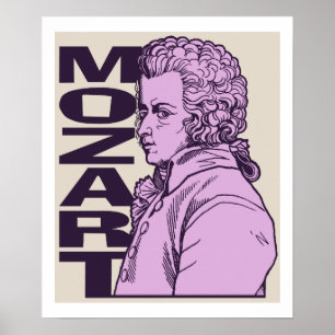 Póster Mozart
