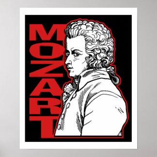 Póster Mozart