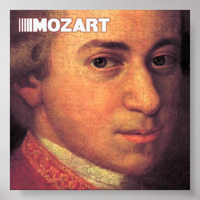 Póster Mozart Bella Artes On Canvas (Frente)