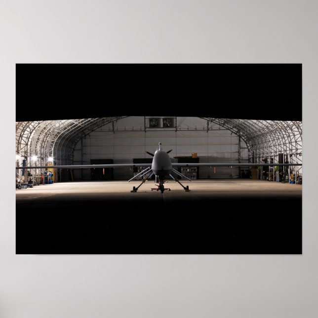 Póster MQ-1C Sky Warrior (Frente)
