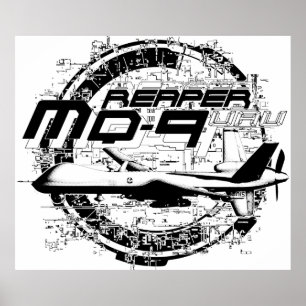 Póster MQ-9 Reaper