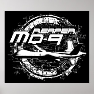 Póster MQ-9 Reaper