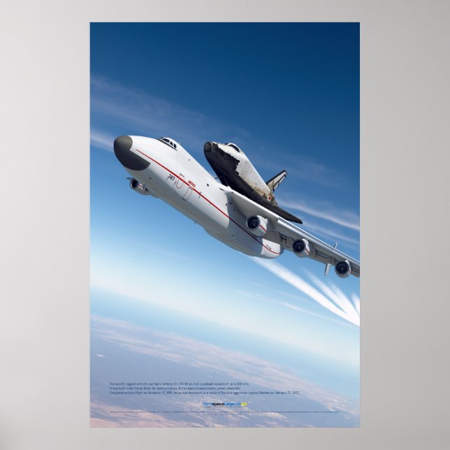 Póster Mriya y Buran: El Sueño del Espacio (Frente)