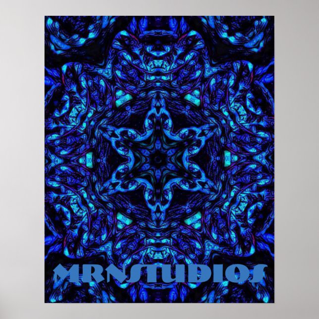 Póster MRNStudios Blued Up (Frente)