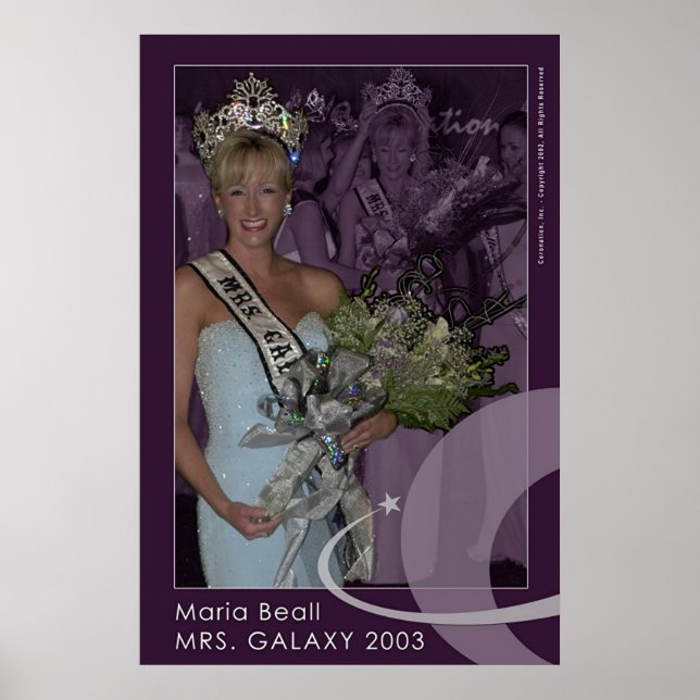 Póster Mrs. Galaxy 2003 (Frente)