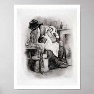 Póster Mrs Gamp, from 'Charles Dickens: A Gossip about hi
