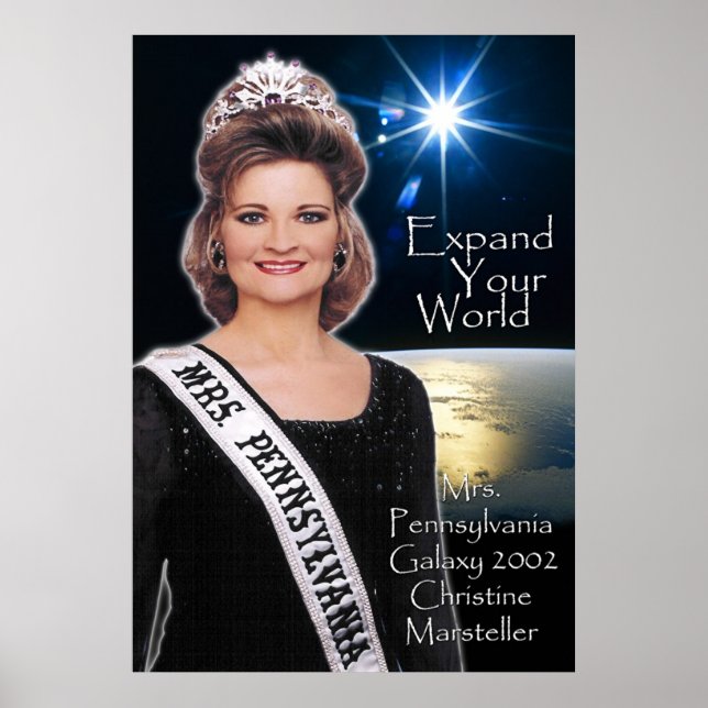 Póster Mrs. Pennsylvania Galaxy 2002 - 3 (Frente)